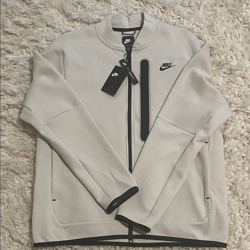 Nike Off-White and Black Track Jacket